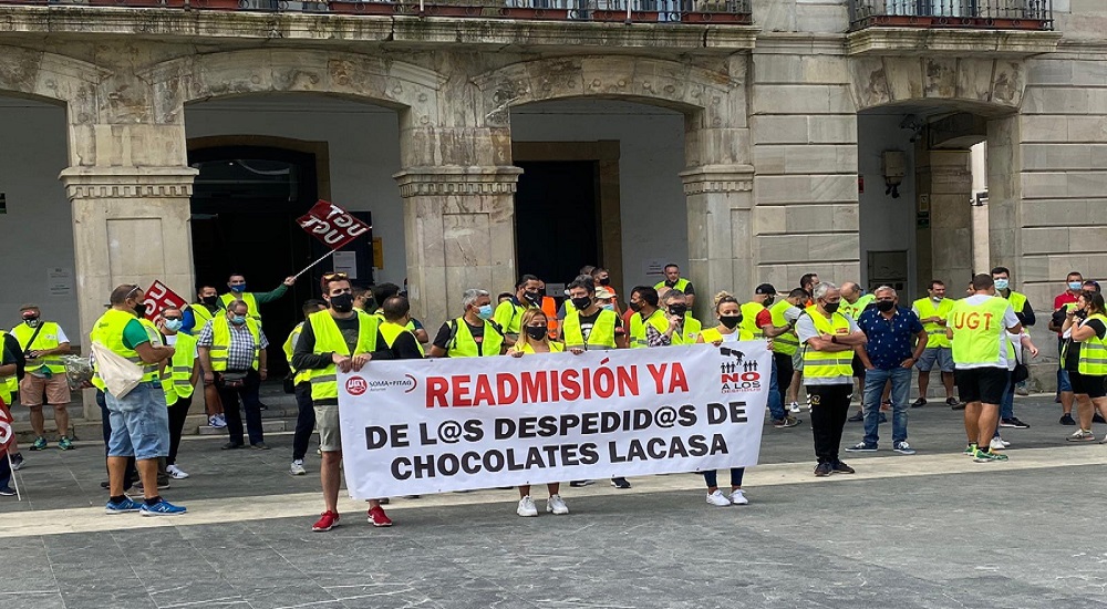 Un laudo estima la impugnación presentada por el SOMA-FITAG-UGT, conjuntamente con los tres trabajadores injustamente despedidos en Chocolates LACASA, y les considera elegibles y electores, retrotrayendo el proceso al momento de proclamación del censo def