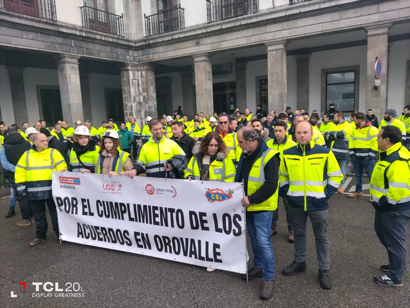 Amplio respaldo de la plantilla de Orovalle al Preacuerdo alcanzado entre la dirección de Orovalle y los sindicatos (SOMA-FITAG-UGT, USO y CSI)