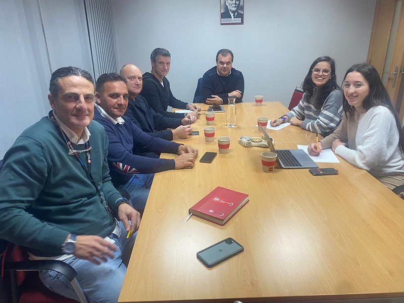 Primera reunión de trabajo entre Juventudes Socialistas de Asturias y el SOMA-FITAG-UGT