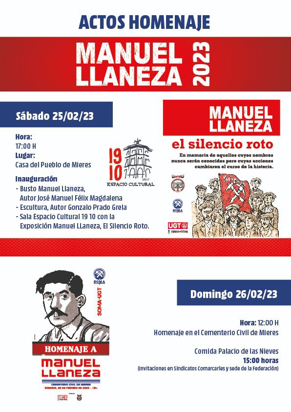 cartel Manuel LLaneza